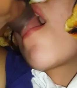 Devious Girlfriend Trapped in Sibling Blowjob